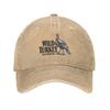 Great Wild Turkey Baseball Cap Cute New In The Hat Custom Cap Hats On Offer For Unisex Womens