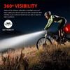 Bike Lights USB Rechargeable Waterproof Bike Headlight Tail Light Set for Men Women Kids Road Mountain Cycling Night Riding