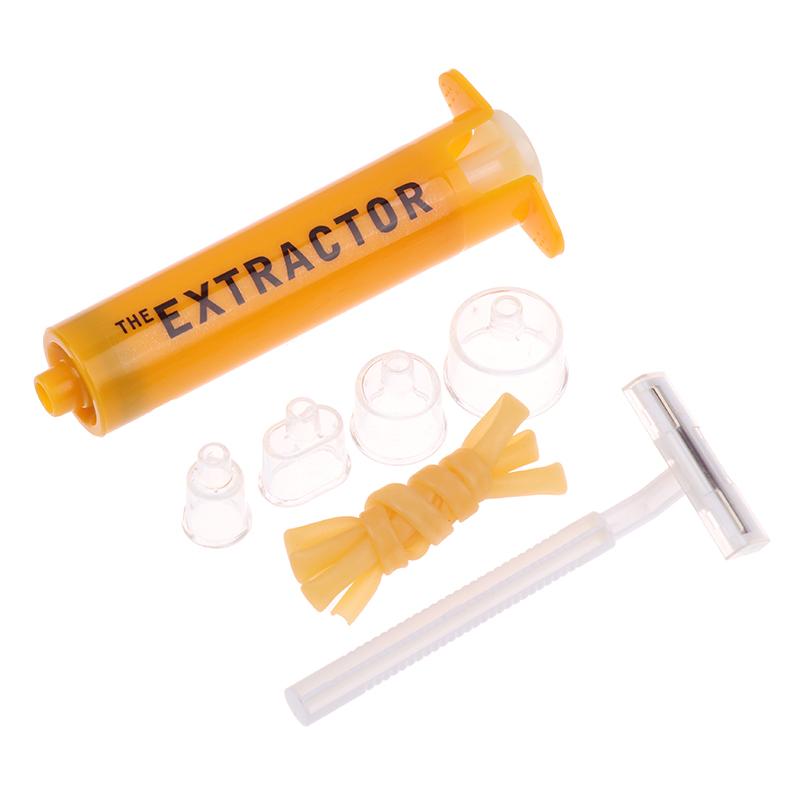 

Вуличний Вакуумний Екстрактор Отрути від Укусів Комах Змій Диких Отруйних Бджіл Вакуумна Детокс Помпа Набір для Екстреної Першої Допомоги Інструмент для Виживання жовтий