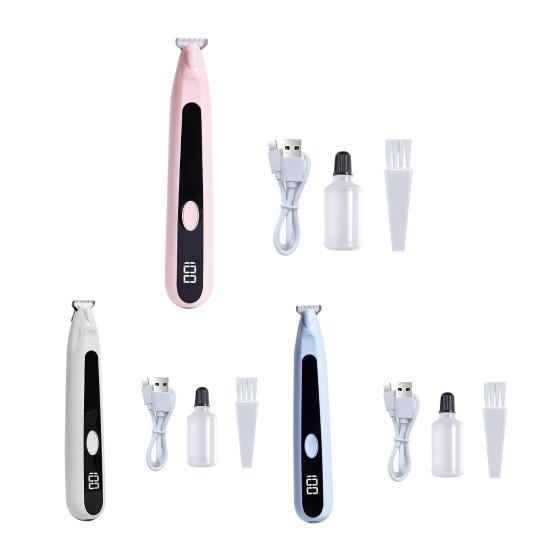 Trymer do łap psa Cichy Szerokie Ostrze Trymer do łap zwierząt Bezprzewodowy Elektryczny Trymer do pielęgnacji zwierząt na łapy Uszy Twarz Zad