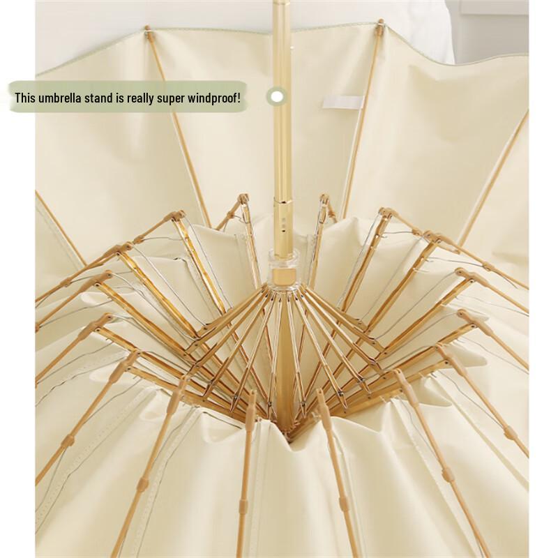 Ximengyuan 16-Rib UV Protection Dual-Use Foldable Umbrella