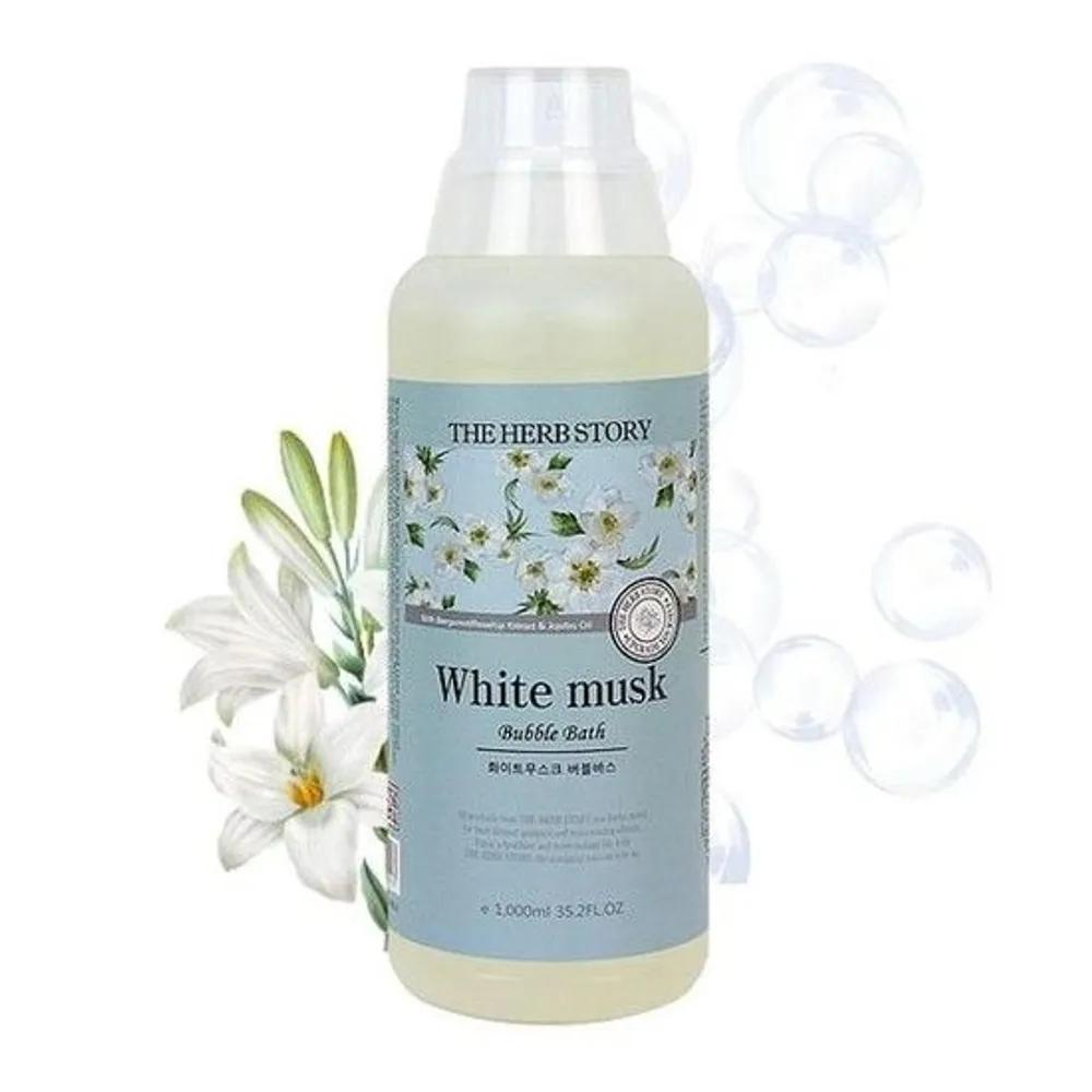 White Musk Natural Bubble Bath Foaming Bath Bomb 1000ml