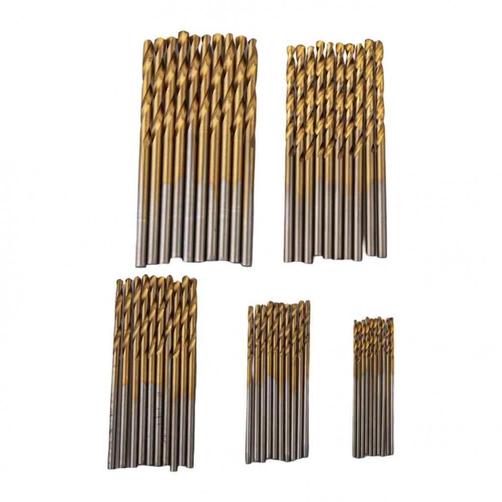 Professional Grade Drill Accessories Mixed Set 50pcs for Metal Masonry Wood