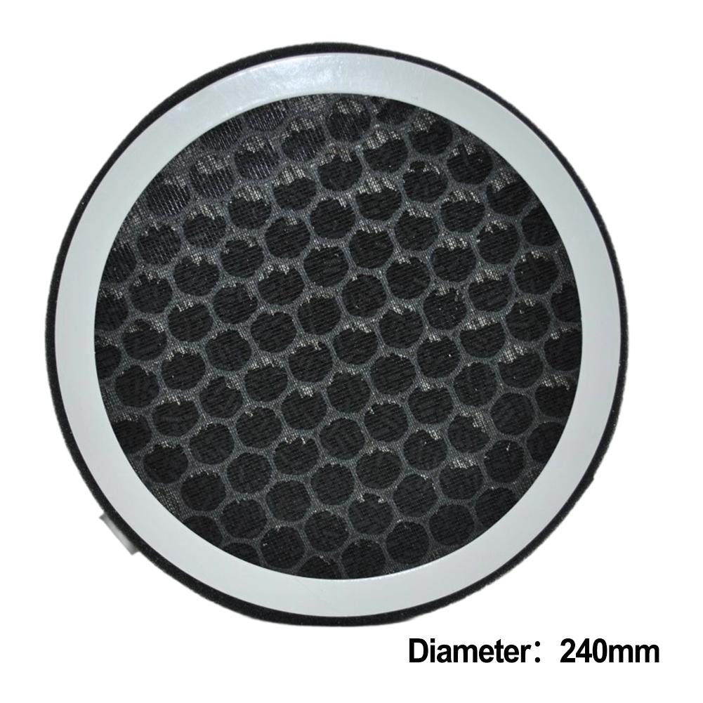 HEPA Activated Carbon Air Filter Screen for PVC Pipe Smoke and Dust Removal In Air Outlets and Exhaust Ventilation Systems