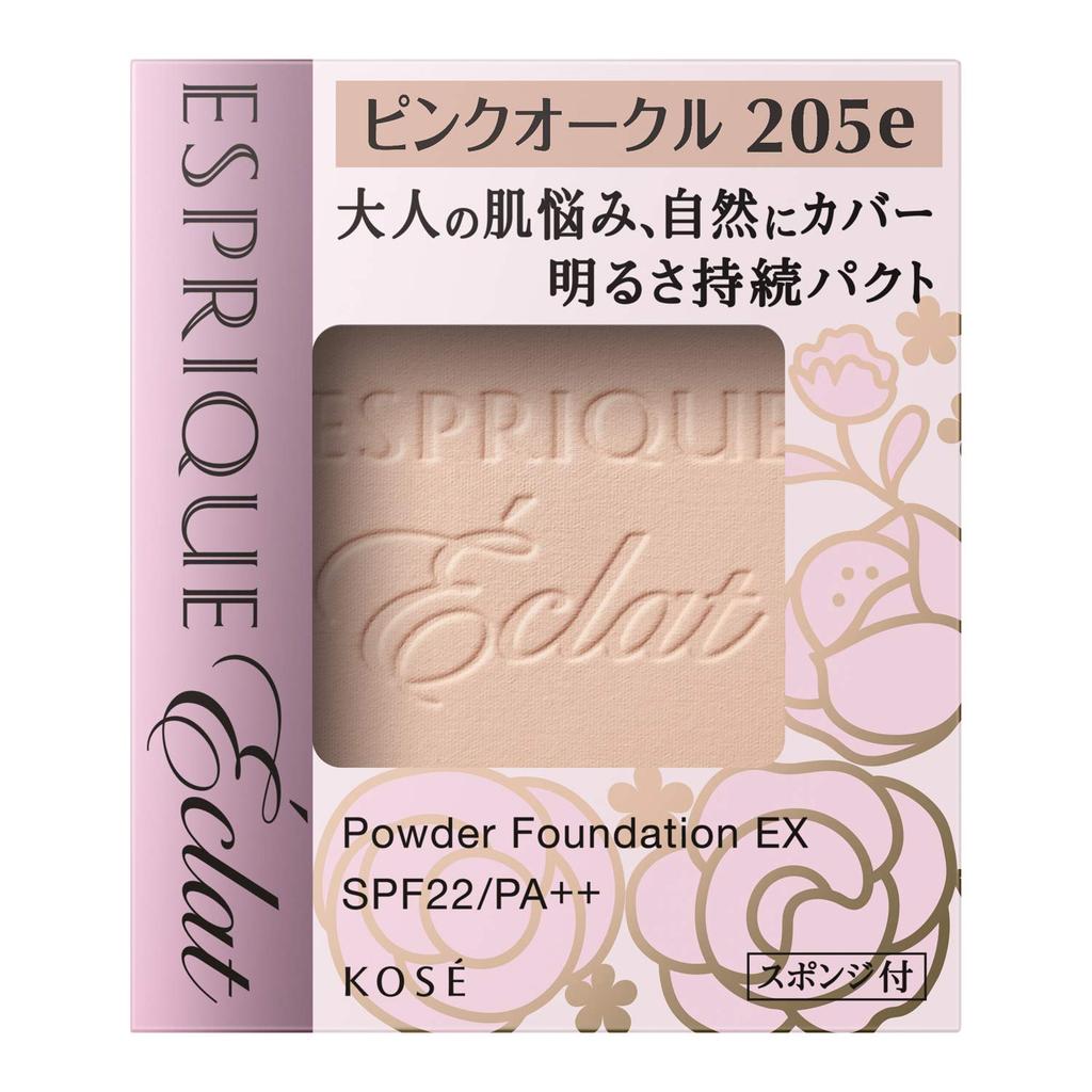 ESPRIQUE Eclat Esprique Eclat Brightness Lasting Pact EX PO205e Pink Ochre Gram 9,3g (x 1)