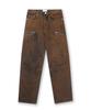 GRAILZ Dart Fit Zipper Denim [Brown]