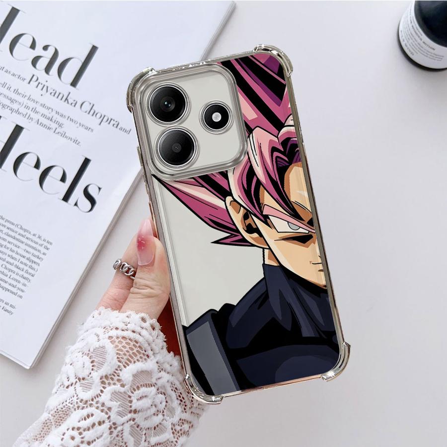 Soft Phone Cover Case for Xiaomi Redmi 13C A3X A5 K80 5G A3 14C K80 Pro Dragon-Ball Goku