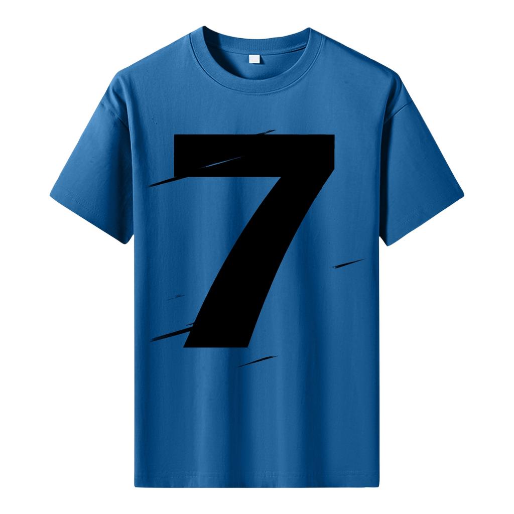 Camiseta de Manga Corta Estampada para Hombre Top Holgado Casual de Manga Corta para Hombre