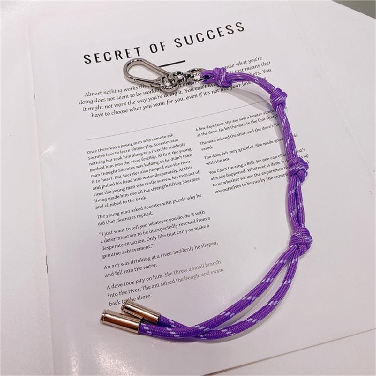 4Peices Multifunctional Keychain Pendant Fashionable Keyring Handmade Key Holder Rope Keychain Suitable for Backpack Bag