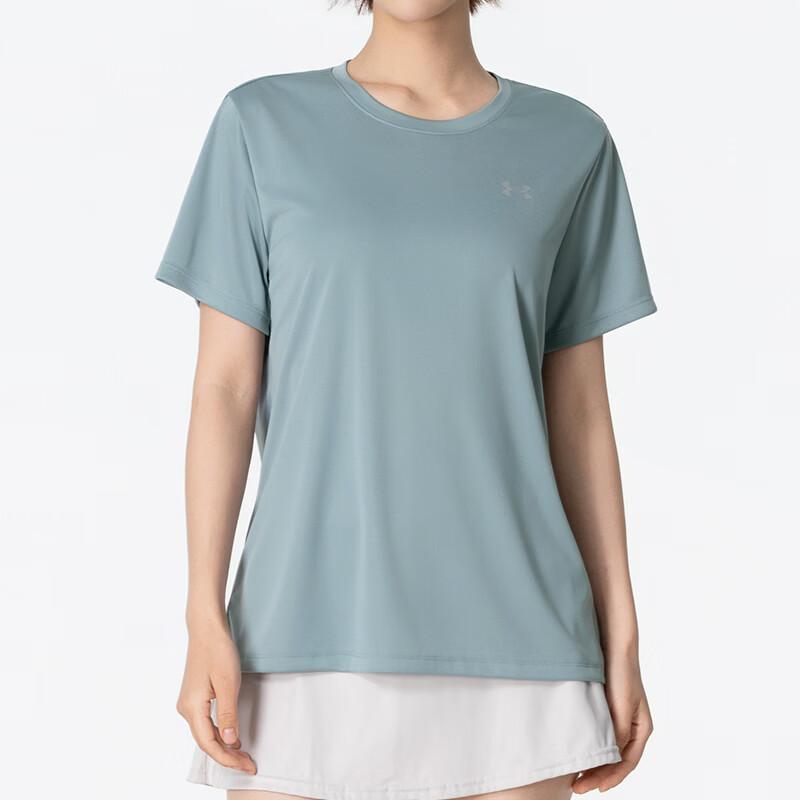 Under Armour Training Breathable Fitness Short Sleeve T-Shirt Women Tops 1384246-323