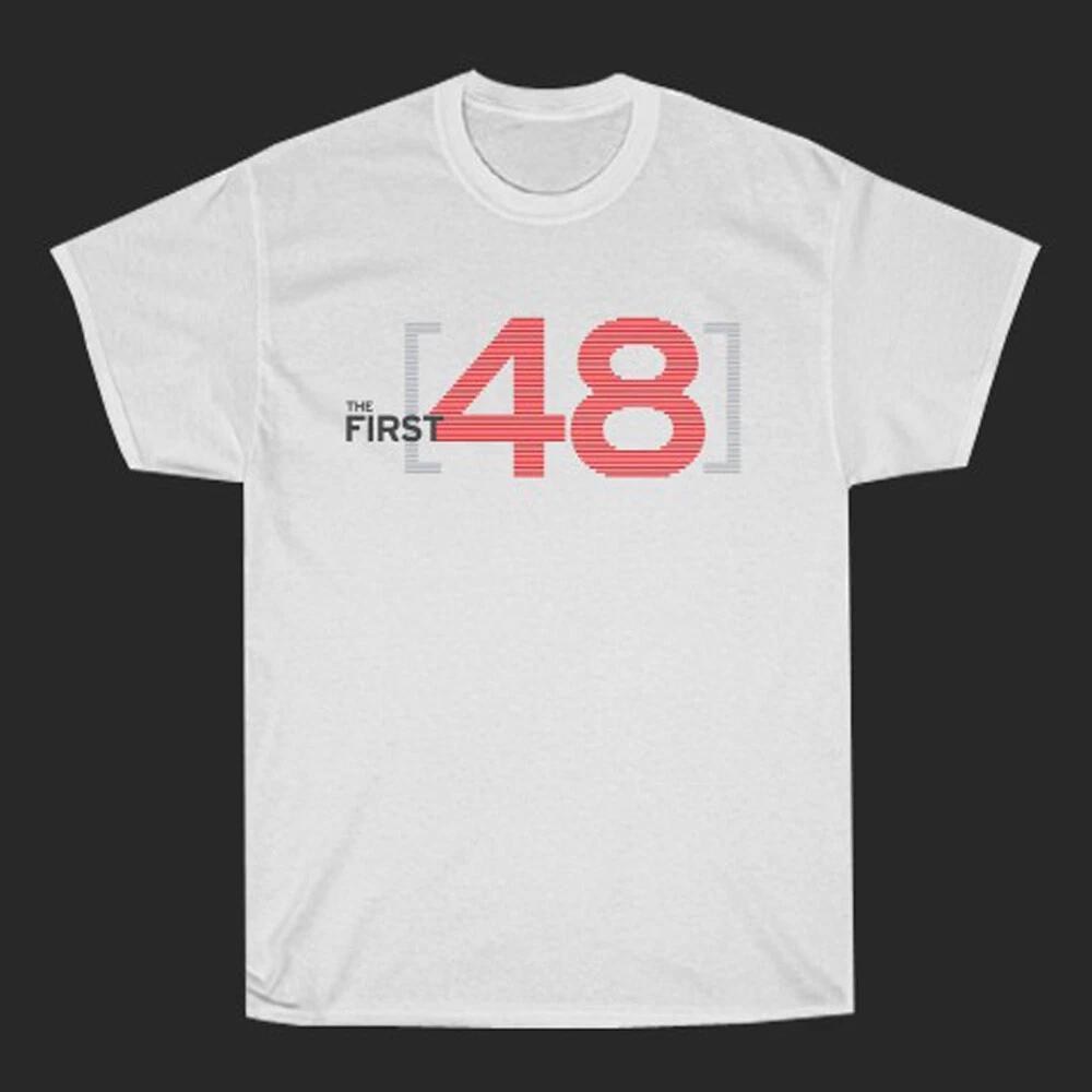 

The First 48 TV Show Series Men s White Size S to 3XL 4XL