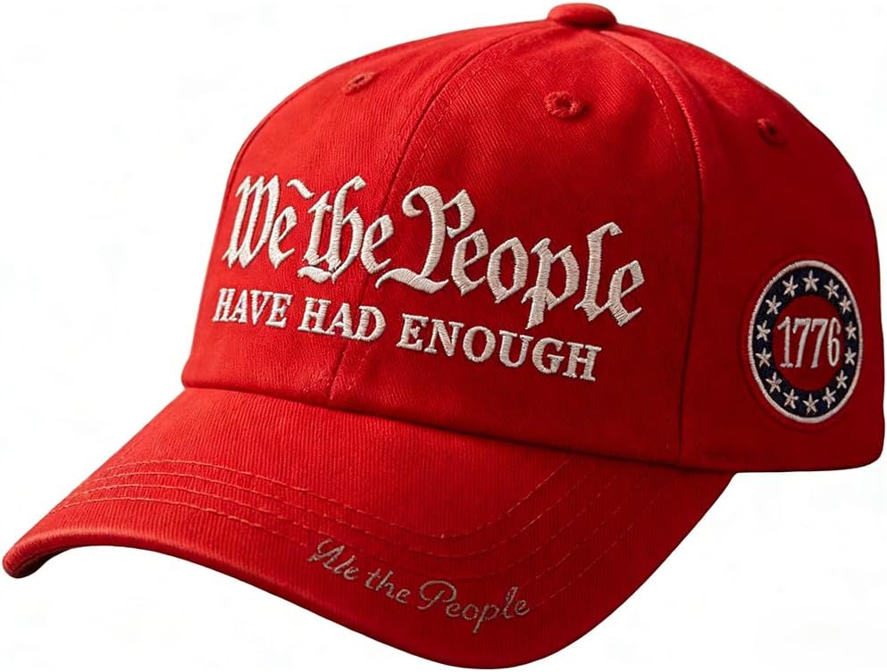 Vintage 250Th Anniversary Usa Hat We The People Have Had Enough Baseball Cap