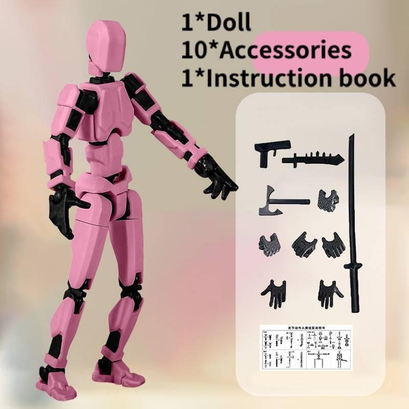 

Multijoint Lucky Doll Flexible Toy For Relaxation Ideal For 3d Printing Projects