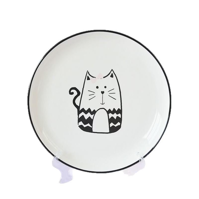 Ru Han Süße Katze Keramikteller