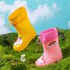 Bottes de pluie pour garçons, Bottes de pluie pour filles, Bottes d'eau antidérapantes pour filles, Chaussures d'eau