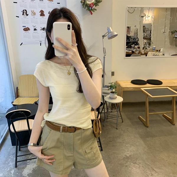 

Стильный женский топ без рукавов, текстурной вязки, облегающего кроя, весна 2025, корейский нишевый One Size [Recommended for up to 125 lbs]