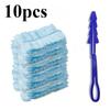 Disposable Electrostatic Duster Furniture Keyboard Kitchen Blinds Furniture Car Fans Replaceable Brush Head Household Duster