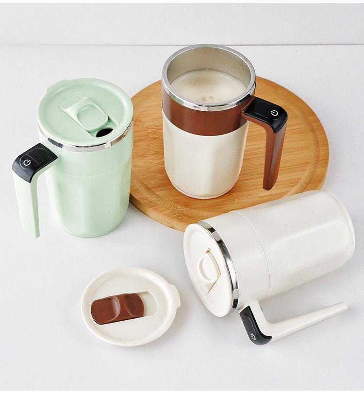 Third-Gen Smart Digital Magnetic Stainless Steel Portable Coffee Mixer