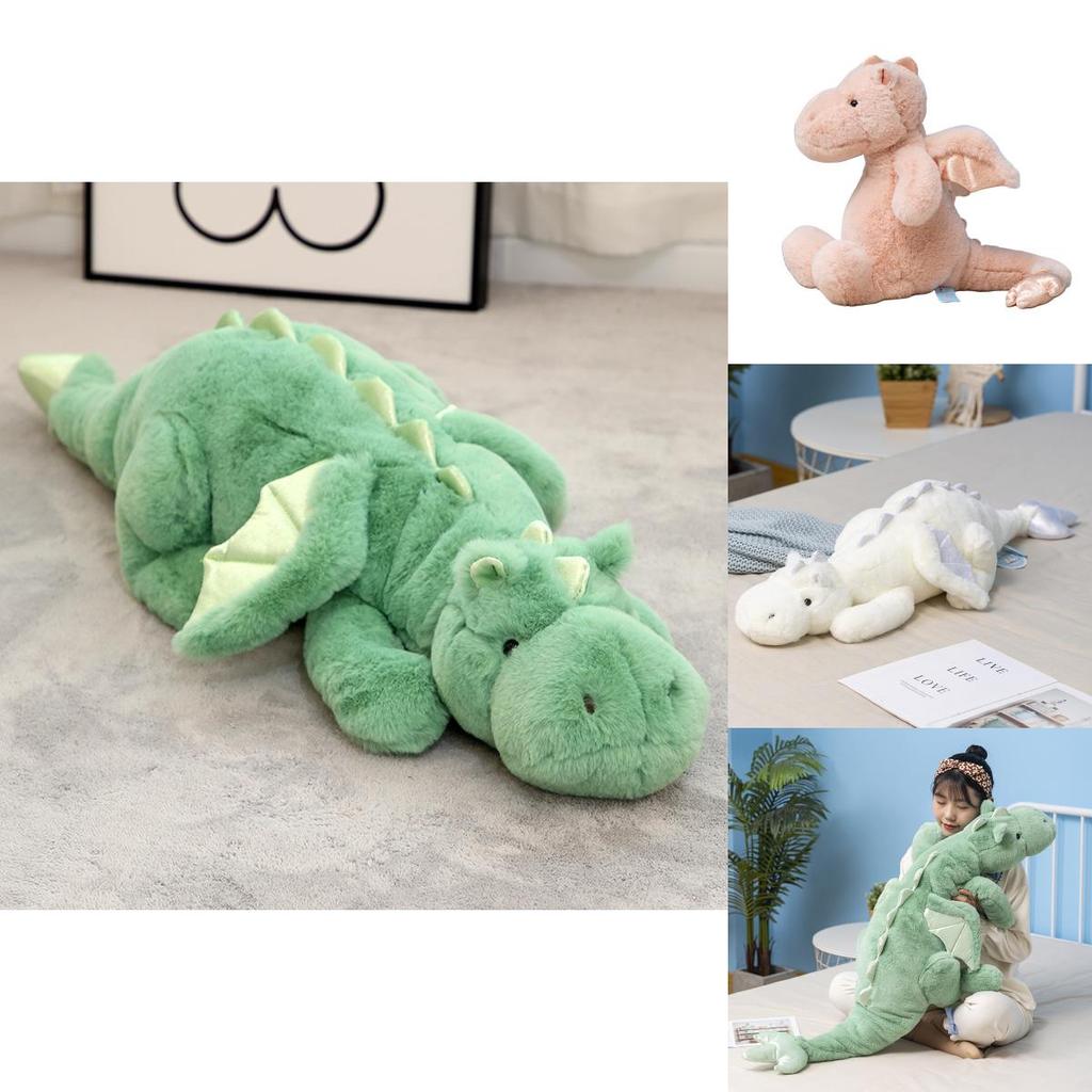 Cute Dinosaur Plush Toy Stuffed Dragon Doll Soft Baby Dragon Pillow Large For Kids