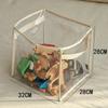 Transparent Childrens Toy Storage Basket Large Size Toy Storage Bag Large Capacity Household Multifunctional Storage Basket