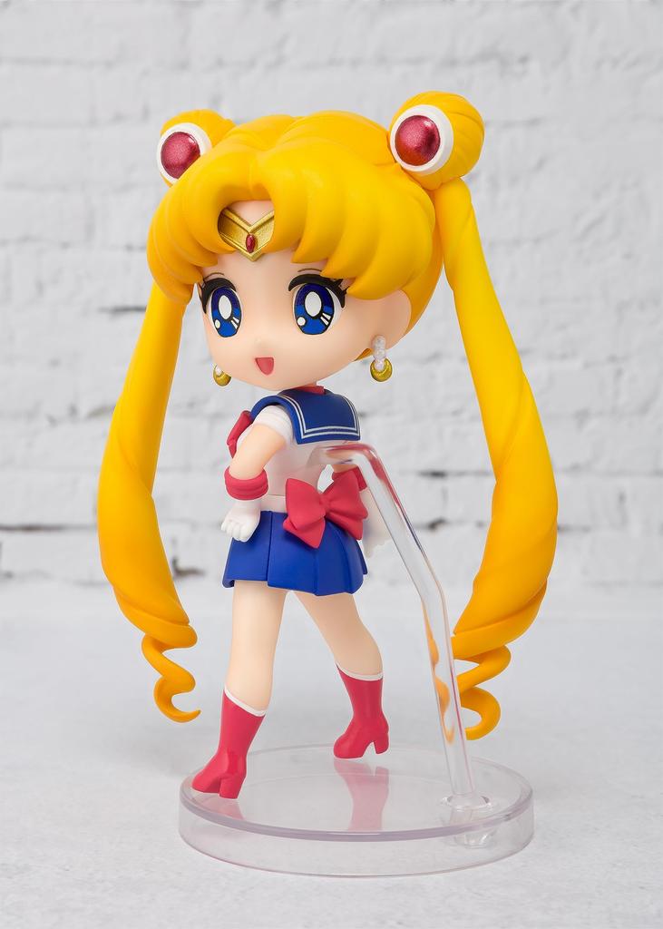 Figuarts mini Sailor Moon Sailor Moon 90mm malt bevegelig figur (videresalg versjon) ca. PVC og ABS