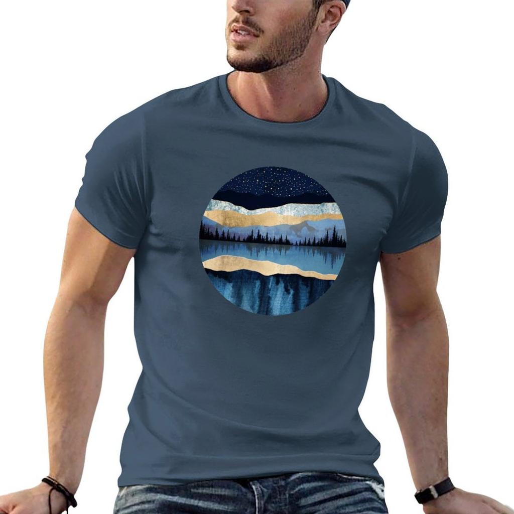 Midnight Lake Tshirt Lightweight Print Tshirt