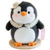 Stuffed Penguin Soft Pillow Cartoon Penguin Stuffed Dolls Penguin Plush Toy  Birthday Gift