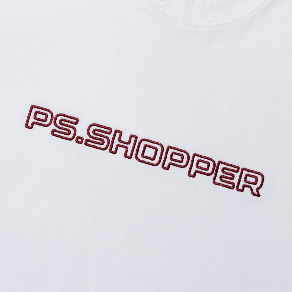 PSSHOPPER Big Logo Premium Cotton Inner T-Shirt [White]