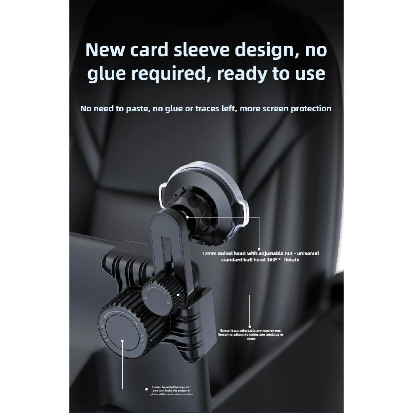 Center Console Screen Corner Magnetic Phone Holder Bracket for Tesla Model 3 X S Y Juniper Highland 2025 Wireless Charger Stand