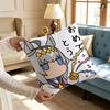 PPretty Anime DDerby OOguri CapS Cushion For Bedroom Car Coffee Shop Room and Living Room Sofa Decorative Pillow Cover Case