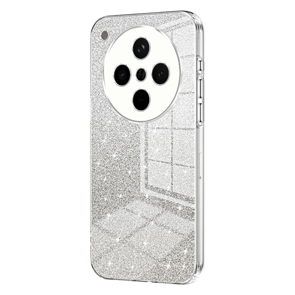 For Oppo Find X8 5G Case Electroplating Gradient Glitter TPU Phone Cover E