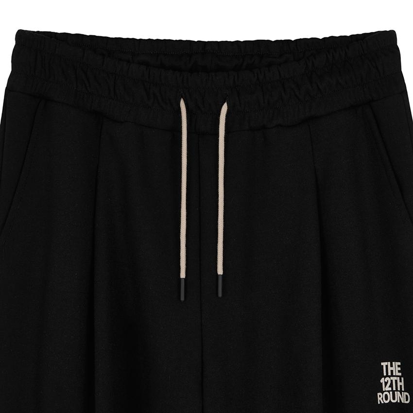 Deoteuwelbeulaundeu The 12Th Round Sweat Pants Black