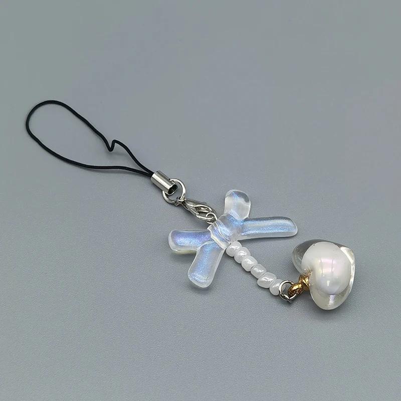 Kawaii Mobile Phone Strap Wrist Charm Lanyard Turle Penguin Apple Orange Pendant Telefoon Koord Keychain For iPhone Accessory