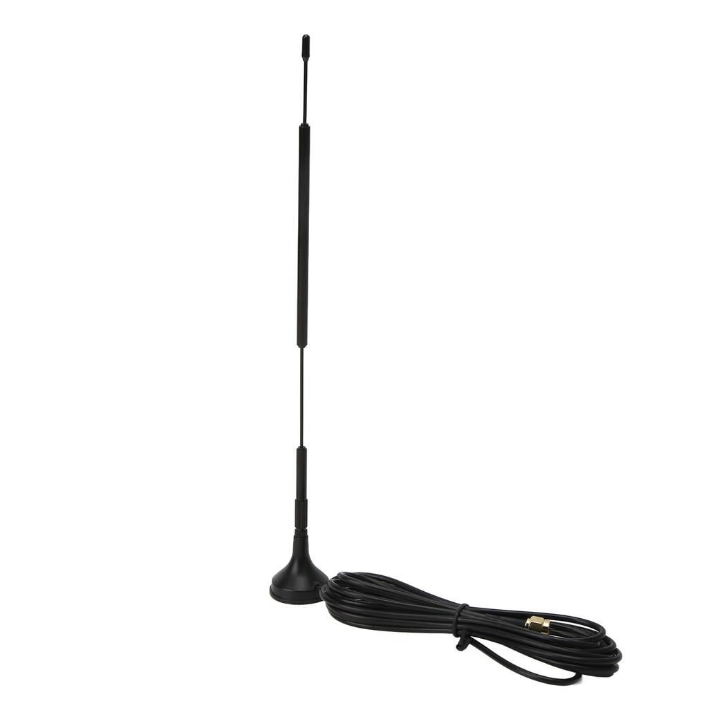 Radio Antenna 2.4G 12DBI SMA Inner Needle Interface Detachable Suction Cup Antenna for Wireless Monitoring 50W 50 Ohm