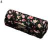 Lipstick Box with Mirror Floral Print Vintage Women Chinese Style Retro Lip Glosses Storage Box for Daily Life