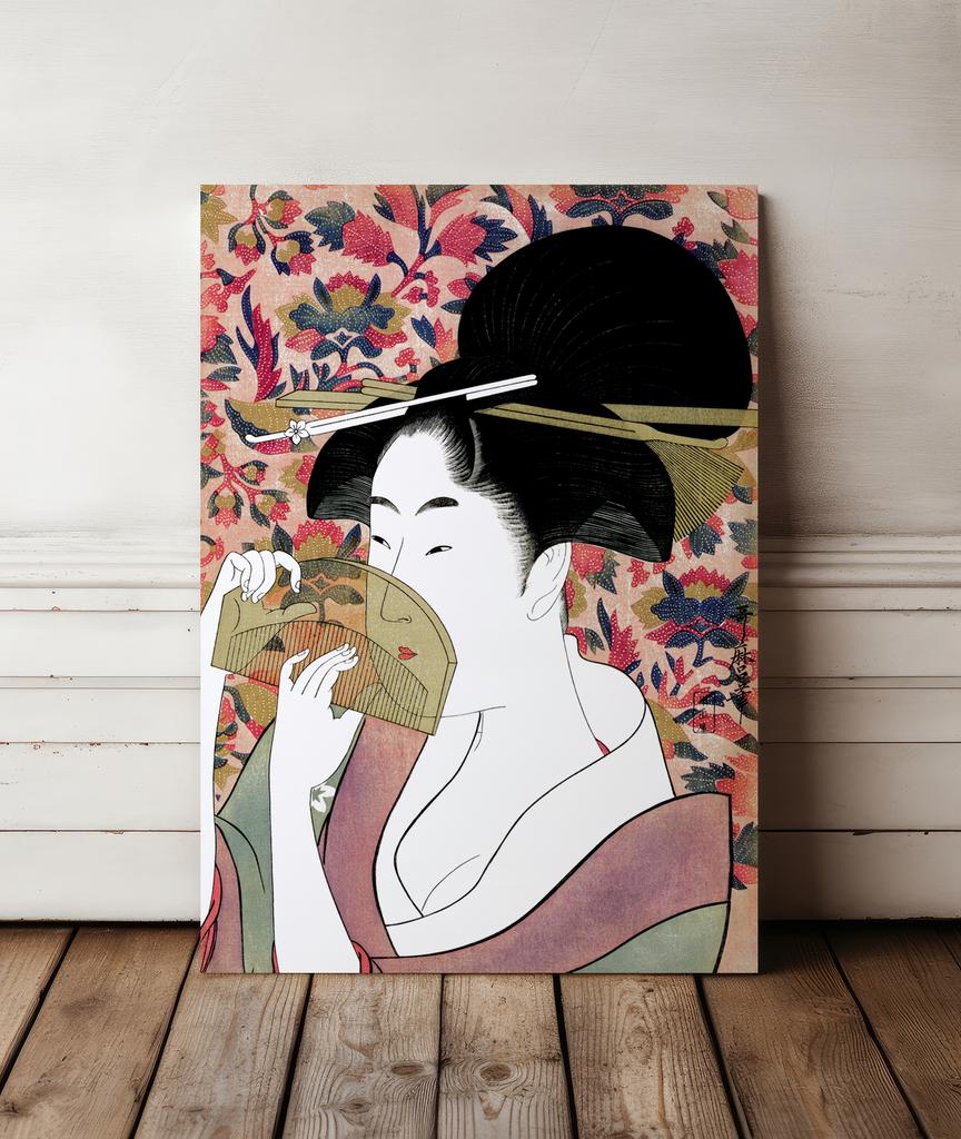 Poster Image Geisha Woman Art Geisha