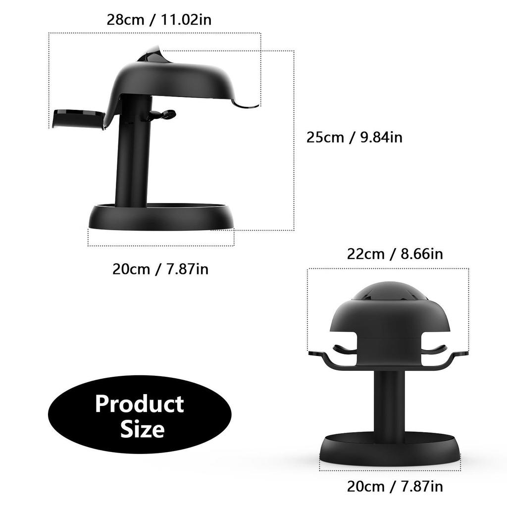 For VR Stand Headset Display and Controller Holder Mount Station For Meta Quest 3 / Quest 3S / PICO 4 / PICO 4 Ultra  Stand