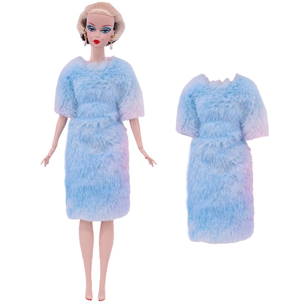 Doll Blue Clothes,Fashion Coat,Pants,Dress,Mermaid Clothing,Suitable 30Cm Bjd Doll And 11.5 Inch Dolls,Gift,Girl Doll Accesories