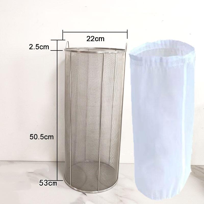 Round Mesh Basket 1mm Hole Rice Wine Beer Bier Filter Voor Zelfgemaakte Brew Koffie Coffee Droog Hopper Brew Fine Mesh Coland
