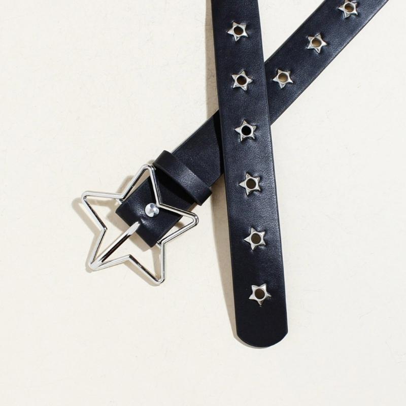 Unique Waist Belt Unique Star Simple Buckle for Stage Dancers Costume Jewelry Waist Body Jewelry Modern Buckle