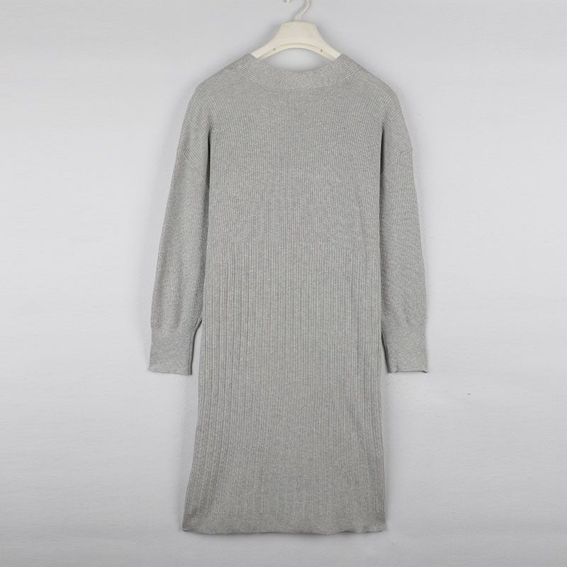 Sunshine House Lonely Spring New Arrival Export European and American plus Size Women's Clothes V Neck Long Knitwear Cardigan Sweater Outwear