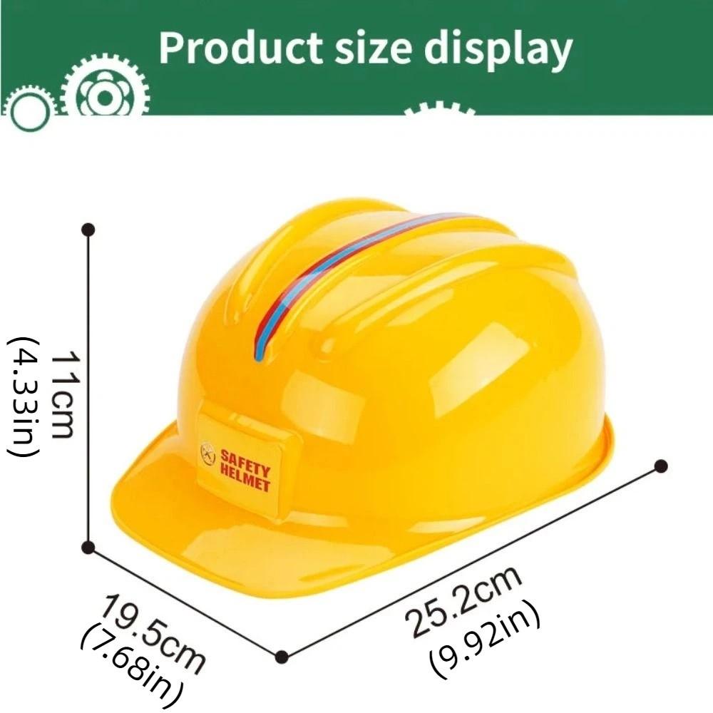 Cosplay Simulation Engineering Hat Ornaments Construction Hat Toy Parent-child