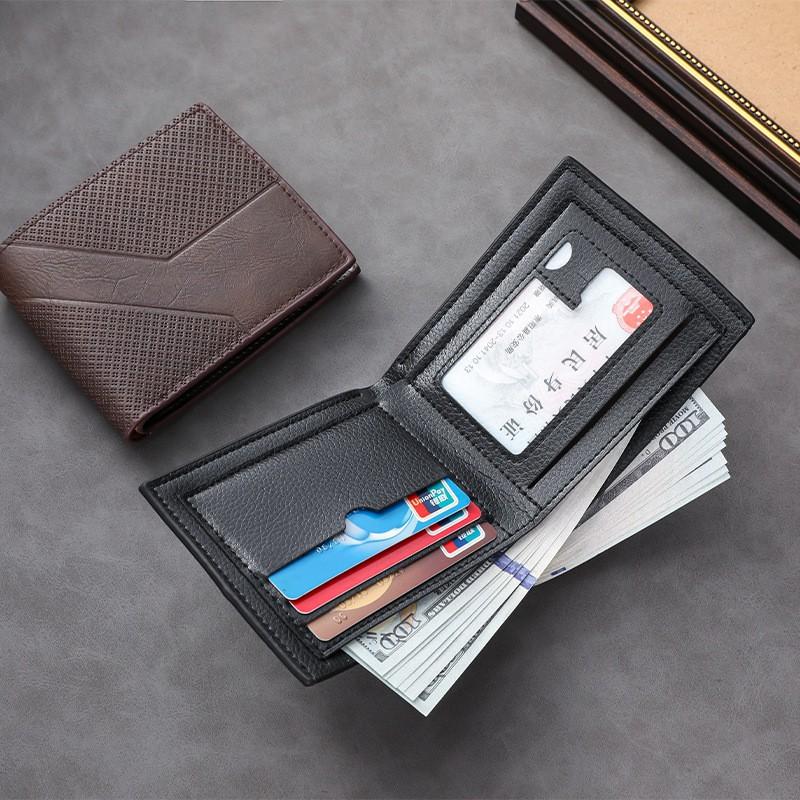 Zero Wallet Multi Functional Business Leisure Men's Large Capacity Fashion Waterproof Card Bag Storage