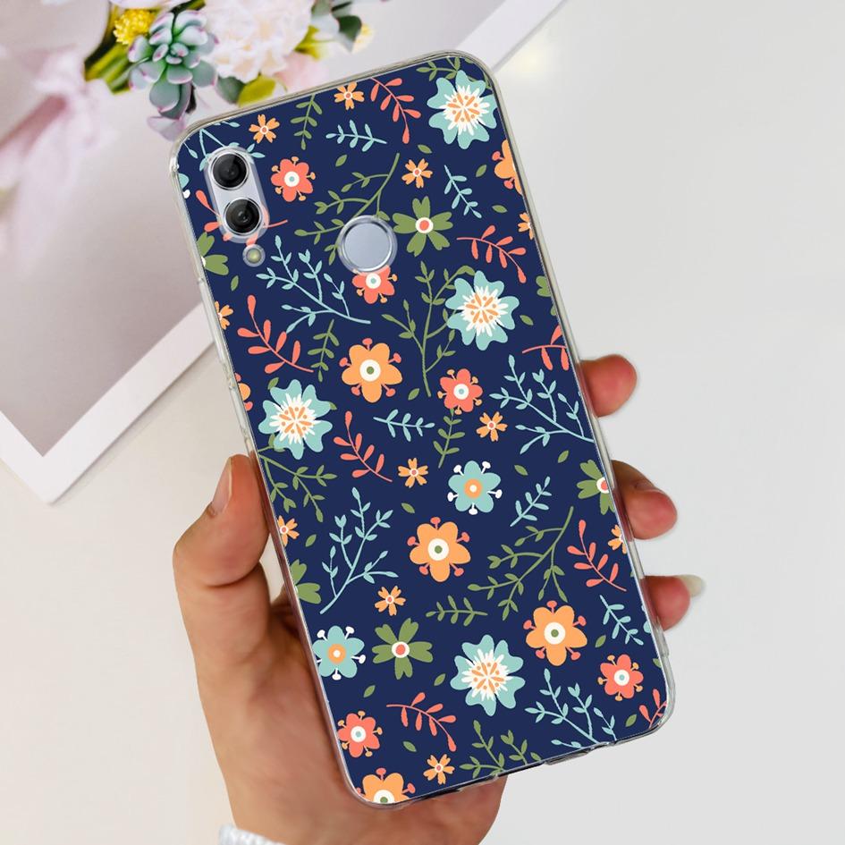 Für Honor 10 Lite Hülle HRY-LX1 HRY-LX2 Abdeckung Mode Schmetterling Transparentes Silikon Hüllen Für Honor 10 10i Honor10 Bumper