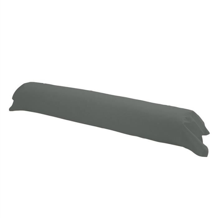 Taie de traversin - Design Actuel - 45x185cm - 100% coton - Canon de fusil - Uni