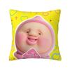 K-Kobito Zukan Peach Pillow Cover Fashion Pillow Case For Wedding Party Home Decor Cushion Cover Square Graphic Pillowcases Gift