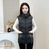 Cotton vest women's autumn and winter windproof and warm casual small vest middle-aged mother clothing new