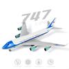 QIYUMOKE Air Force One 747 Aircraft Model Kit in Boeing 747 Resin Aircraft Model with Display Stand Adult Aviation Item 1/240 (30cm length) -