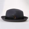Unisex Woolen Felt Panama Hat Masquerade Ball Fedora Hat Role Playing Party Hat