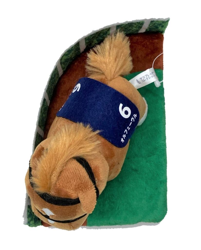SK Japan Character Fancy Division (skjapan Characterfancy Section) Thoroughbred Collection Paddock Plush Toy, Approx. 16cm (Orfevre)